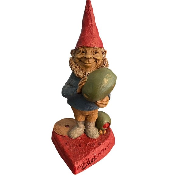 Vintage 3 Tom Clark Gnome Figures Val Olive You Have a Heart Valentines Estate - Picture 5 of 14